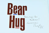 Bear Hug by Laurence Pringle (2003) Inscribed by Author / Hardcover Edition