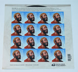 [Kadir Nelson] Marvin Gaye Forever Stamp Sheet (2019) Music Icons / Full Mint Sheet