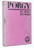 Porgy (1925) by Du Bose Heyward / 1st Hardcover Edition, 2nd Printing (B)
