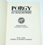 Porgy (1925) by Du Bose Heyward / 1st Hardcover Edition, 2nd Printing (B)