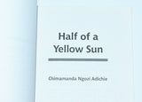 Half of a Yellow Sun A Novel by Chimamanda Ngozi Adichie (2006) Softcover