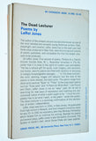 The Dead Lecturer (1964) by LeRoi Jones / 1st Softcover Edition, 10th Printing / Vintage Paperback