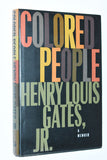 Henry Louis Gates Colored People A Memoir (1994) Book Club Edition