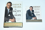 BARACK OBAMA- The Audacity of Hope (2006) 1st Edition, 1st Printing / Hardcover Edition & CD Audiobook [Sealed]