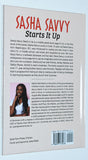 Lot of 2- Sasha Savvy Loves to Code (2017) Sasha Savvy Starts it Up (2020) by Sasha Ariel Alston - Hardcover Editions
