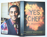 YES, CHEF: A Memoir (2017) by Marcus Samuelsson- 1st Edition, 1st Printing / HC