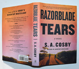 Razorblade Tears by S.A. Cosby / Hardcover 1st Edition / 2nd Printing
