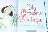 Lily Brown's Paintings by Angela Johnson (2007) Signed by illustrator E. B. Lewis / HC