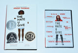 [DVD / Book] The Hate U Give (2017) by Angie Thomas / 1st HC Edition with sealed DVD (2018)
