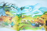 African Folktales Retold by A. Ceni (1998) Illustrated by Lorena Chiuppi / Hardcover Edition