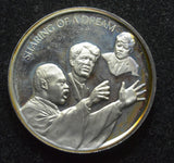 [Silver Art Medal] Martin Luther King Jr.- Sharing of a Dream / Sterling Silver Round