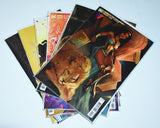 NUBIA and the AMAZONS (2021-22) "B Variant" set # 1-6 complete / by Stephanie Williams , Vita Ayala & Alitha Martinez (Illustrator)