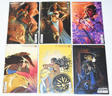 NUBIA and the AMAZONS (2021-22) "B Variant" set # 1-6 complete / by Stephanie Williams , Vita Ayala & Alitha Martinez (Illustrator)