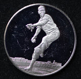 [Silver Art Medal] Satchel Paige / 1948 Major League Baseball debut / Franklin Mint 1977