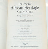 The Original African Heritage Study Bible / 1997 Softcover Edition / KJV