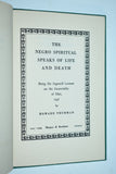 The Negro Spiritual Speaks of Life and Death By Howard Thurman (1947)