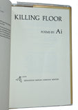 Ai Ogawa - Killing Floor (1979) Hardcover / LAMONT POETRY SELECTION FOR 1978