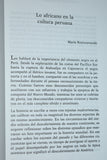 [SPANISH] Lo Africano en la Cultura Criolla (The African in Creole Culture)