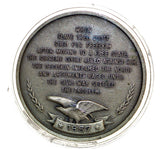 [Silver Art Medal] Dred Scott Decision 1857 / Danbury Mint / Longines Symphonette Historical Events Medal Series.