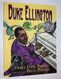 [Pinkney] Duke Ellington - The Piano Prince and His Orchestra (1998) by Andrea Davis Pinkney / Hardcover