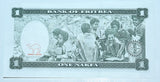 ERITREA - 1 Nakfa (1997) / UNCIRCULATED [Banknote]