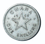 GHANA - 1 Shilling (1958) [Kwame Nkrumah]