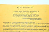 Struggle Against Apartheid [circa 1977] A Report by Californians United Against Apartheid (CUAA)