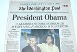 [President Obama] Washington Post / January 21, 2009 Commemorative Edition