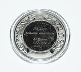 [Silver Art Medal] EGYPT- Tete d'une princesse Amarienne / 1972 Franklin Mint's TREASURES OF THE LOUVRE