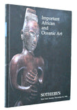 [SOTHEBY'S] Important African and Oceanic Art / New York, Sunday November 22, 1988