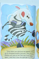 HOW THE ZEBRA GOT ITS STRIPES (Tales From Around the World) Little Golden Book 2003